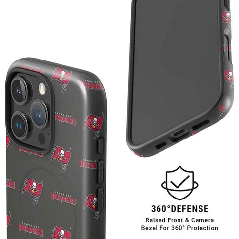NFL Tampa Bay Buccaneers Blitz Series iPhone 16 Pro Magsafe Impact Case